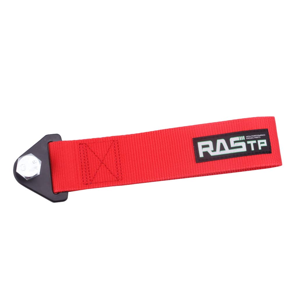 Rastp High Strength Racing Tow Strap (Red)
