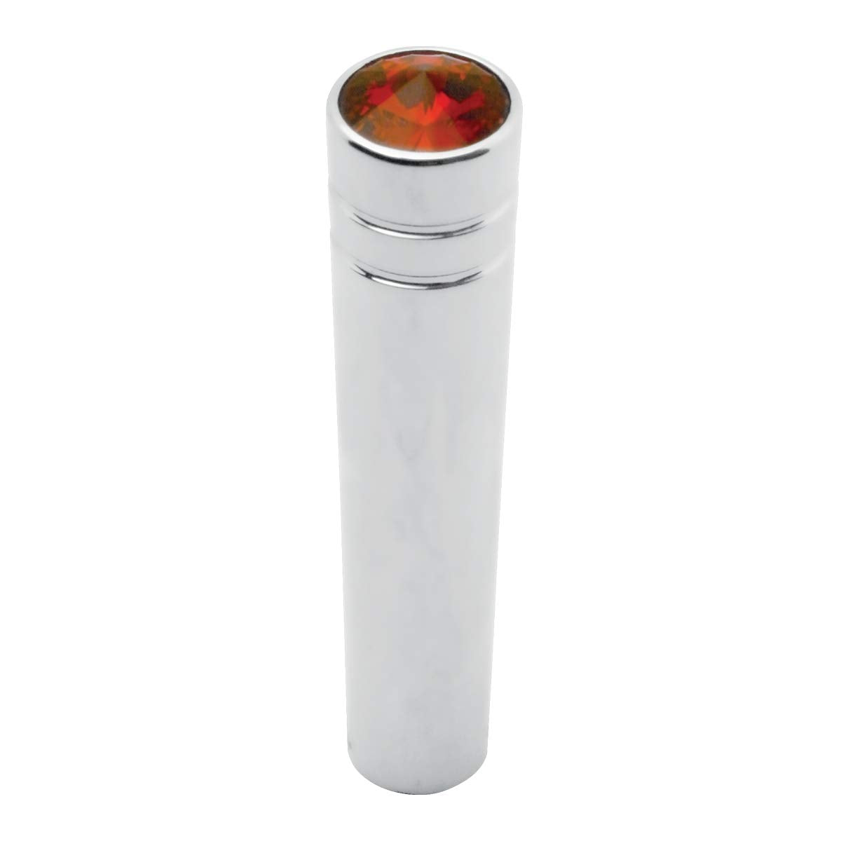 Gg Grand General 92885 2-1/4 Inches Chrome Aluminum Switch Extension W/Red Crystal For Peterbilt