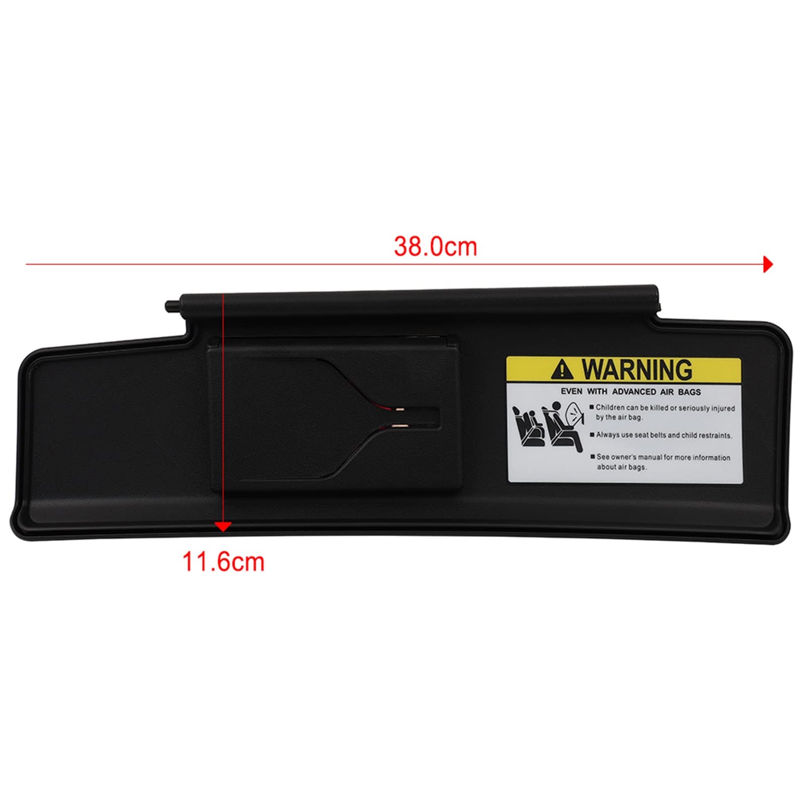 Scitoo Car Sun Visor Assbembly With Mirror Fit For 2006-2015 For Mazda For Mx-5 Miata Black Without Sunroof(Left And Right Sides