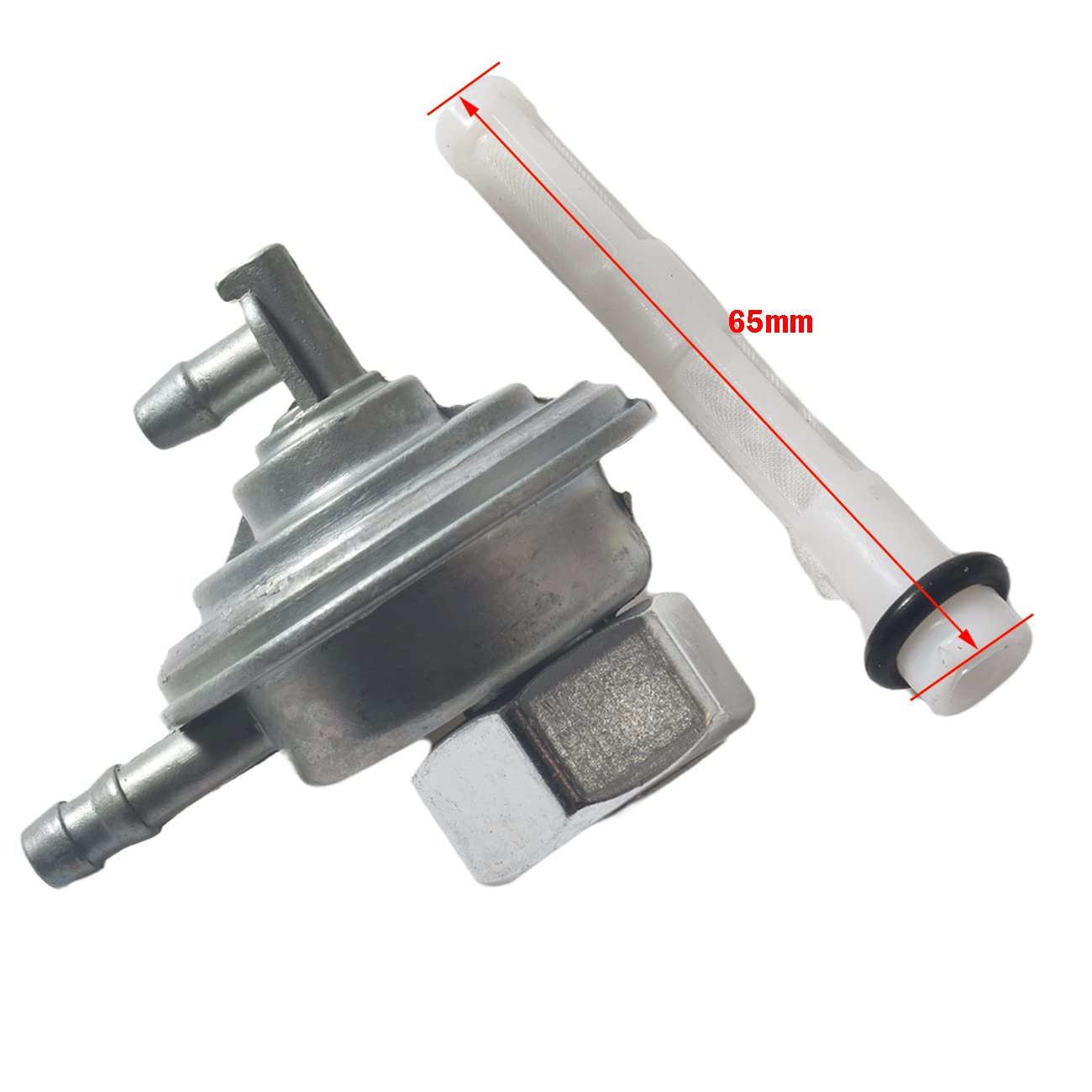 Fuel Tank Pump Valve Switch Petcock For Gy6 50Cc 125Cc 150Cc 139Qmb 152Qmi 157Qmj Moped Scooter Atv
