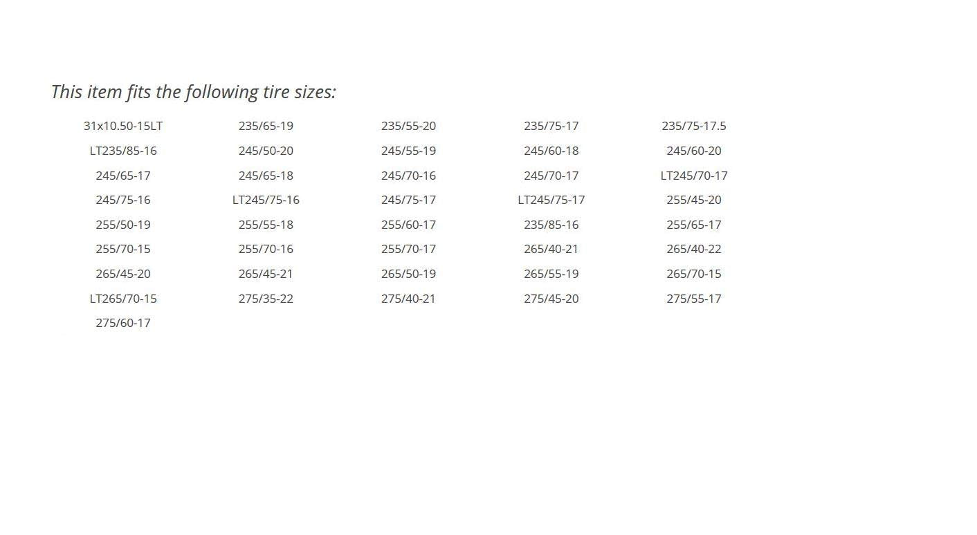 Scc Peerless 0232105 Auto-Trac Light Truck/Suv Tire Traction Chain - 2 Count (Pack Of 1)