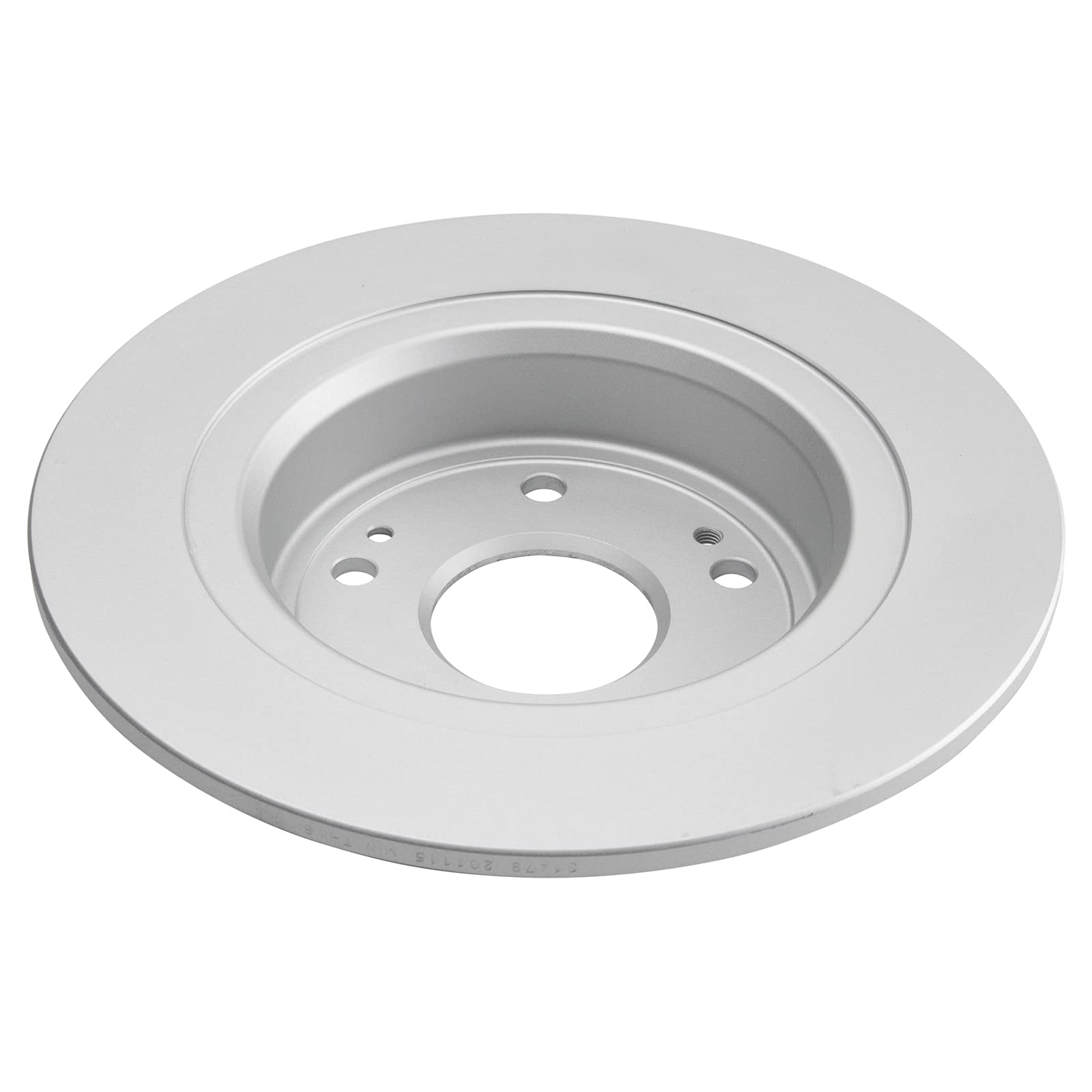 Trq Rear Brake Pad & Rotor Kit Brake Pads Brake Rotor Ceramic Premium G-Coated Compatible With 2016-2018 Honda Hr-V