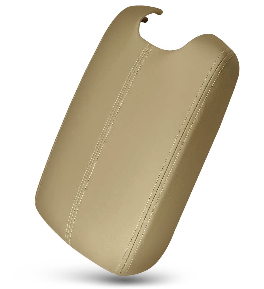 Umishi Center Console Armrest Cover For 2008 2009 2010 2011 2012 Honda Accord Auto Leather Suture Console Lid Cover Replacement 