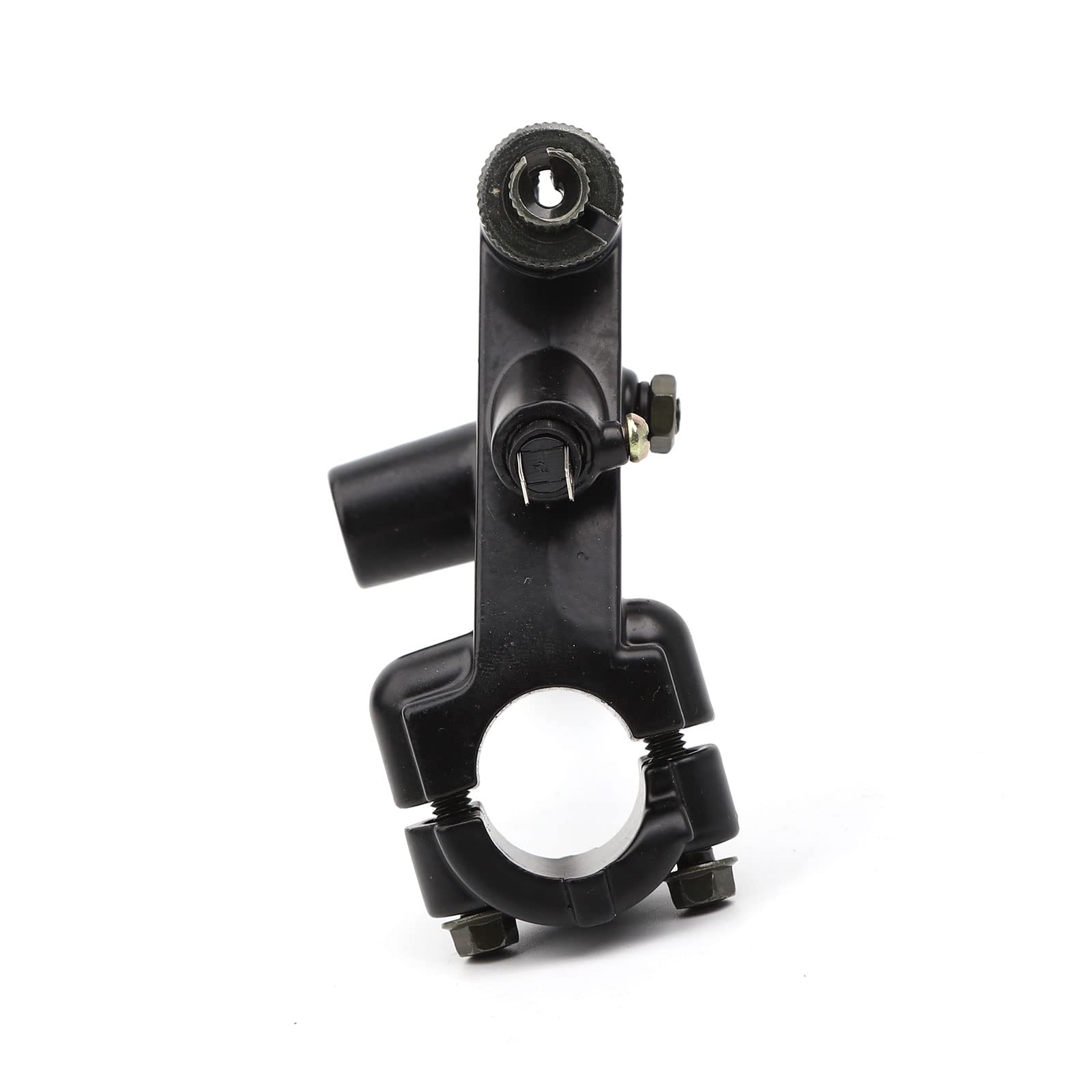 Motorcycle Levers 7/8' Universal Black Left Brake Lever With M10 Mirror Mount Clutch Brake Handle Perch For Honda Msx125 Ssr 125Cc Mini Dirt Bike Clutch Lever Brake Lever Pit Dirt Bike Parts