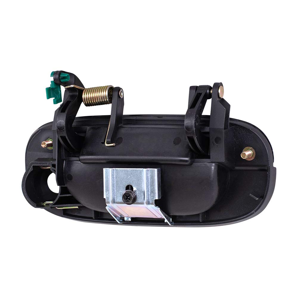 Autoandart Brock Replacement Driver And Passenger Front Outside Outer Textured Door Handles Compatible With Pickup Truck 5527502