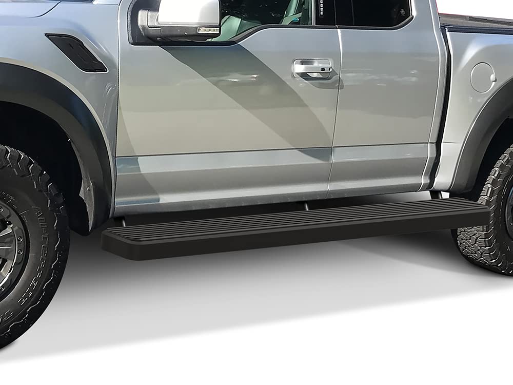 APS Running Boards (Nerf Bars Side Steps) Compatible with Ford F150 2015-2025 Super Cab 5.5ft Bed & F-250 F-350 Super Duty 2017-