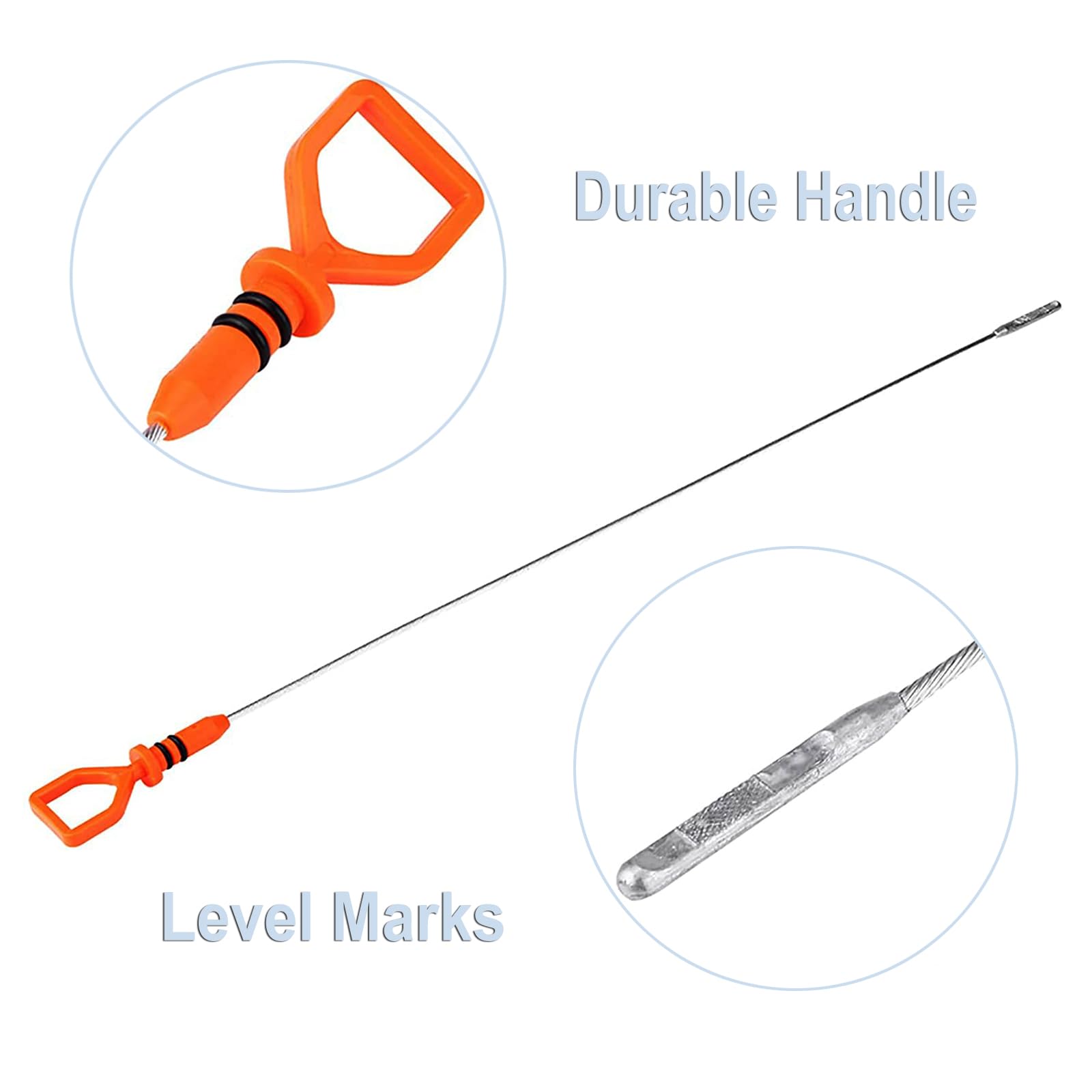 Auceramic 15650Rcaa02 Engine Oil Dipstick Level Dip Stick Fit For Honda Accord Crosstour Odyssey Pilot Ridgeline Acura Rdx Mdx R