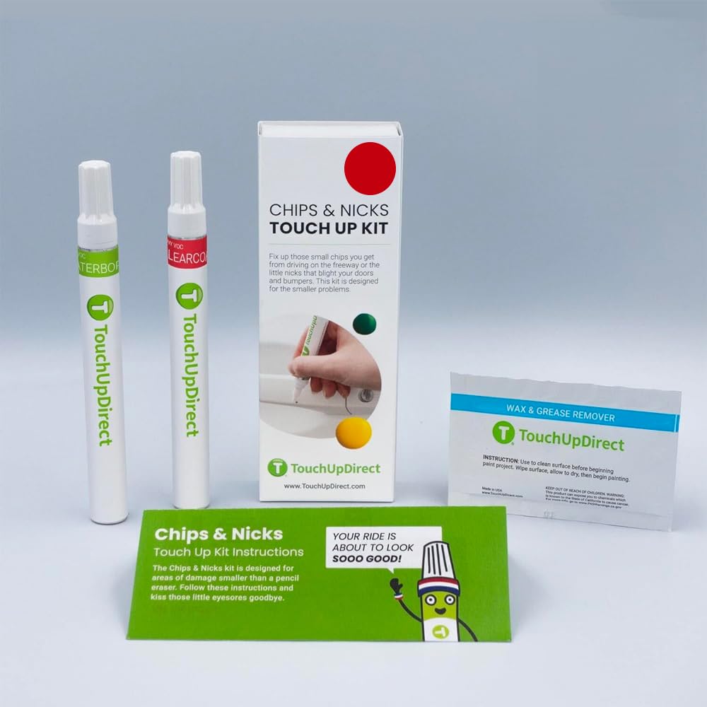 Red Quartz/Cajun Red (Wa434B/Gpj) For Chevrolet, Gmc, Cadillac, Buick Exact Match Touch Up Paint - Chips And Nicks Touch Up Kit