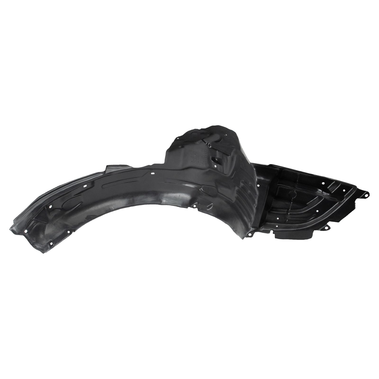 Trq Front Inner Fender Liner Set Compatible With 2010-2014 Subaru Legacy Su1248121 Su1248141 Su1249121 Su1249141