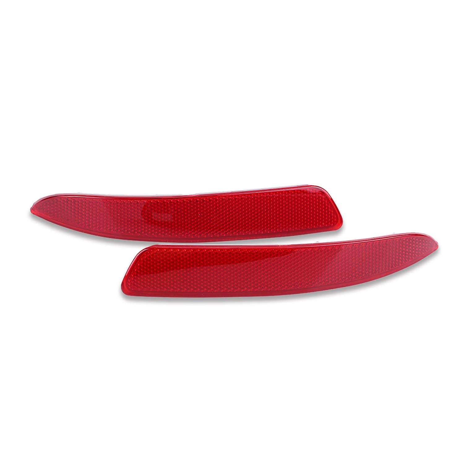 1 Pair X5 3.0 Rear Reflector, Keenso Painted Rear Reflector Set Left And Right Rear Bumper Reflector For E70 X5 2007-2013 63217158949 63217158950