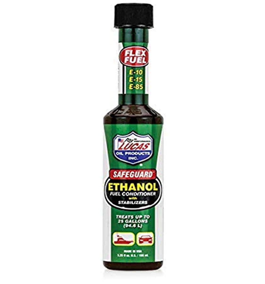 Lucas Oil 10670 Safeguard Ethanol Fuel Conditioner - 5.25 Oz., Green