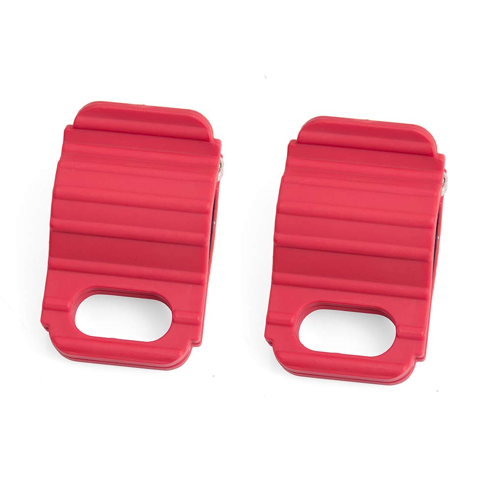 Moto4U Tie Down Clamp For Motorcycles/Atv/Utv/Jet Ski/Snowmobile In Red