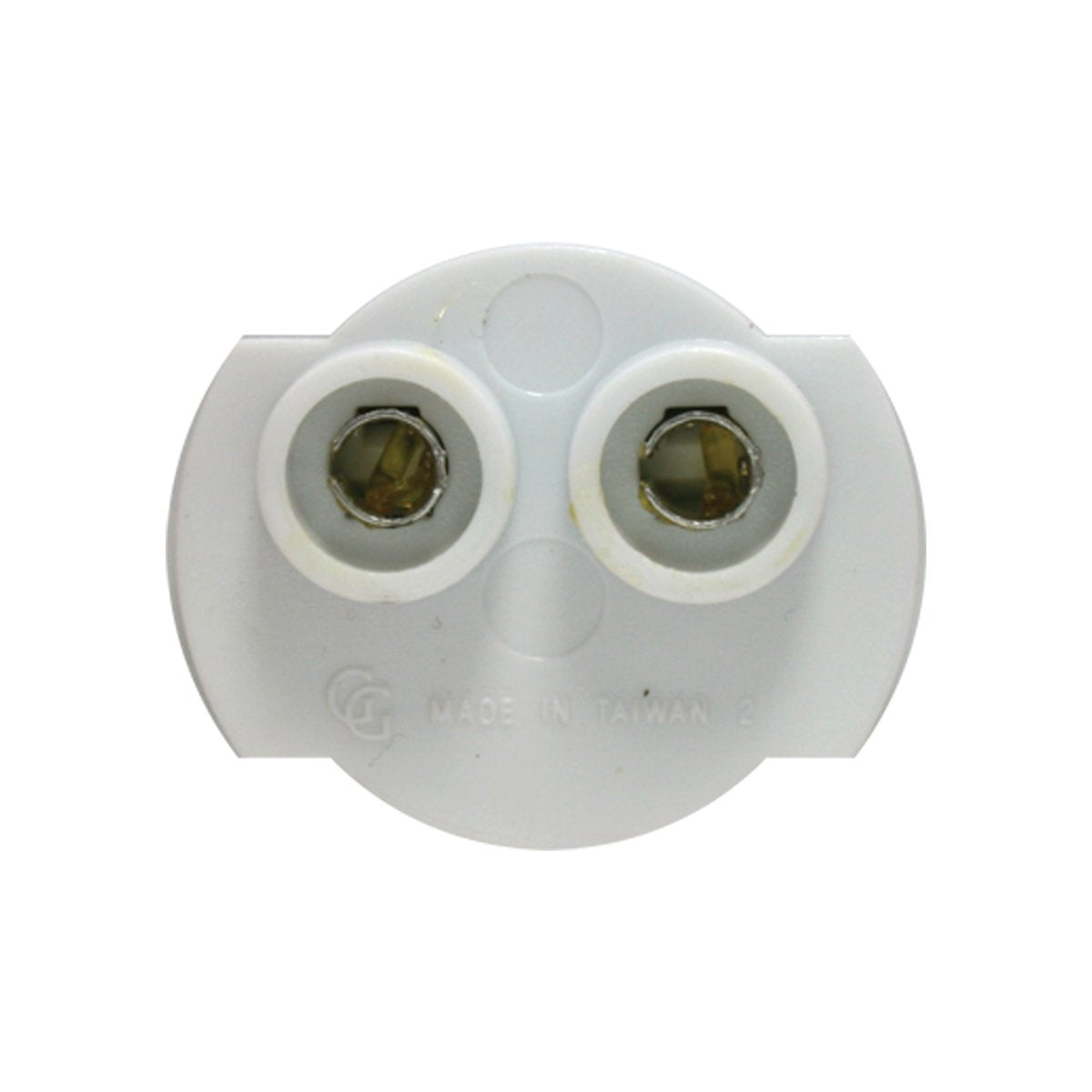 Grand General 76580 Amber 2-1/2'' Low Profile Pearl 7-LED Sealed Marker/Clearance Light