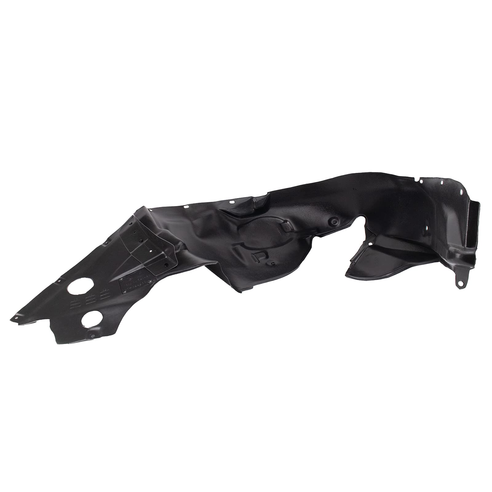 Trq Inner Fender Liner Set Compatible With 2010-2011 Mercury Milan Fo1248152 Fo1249152
