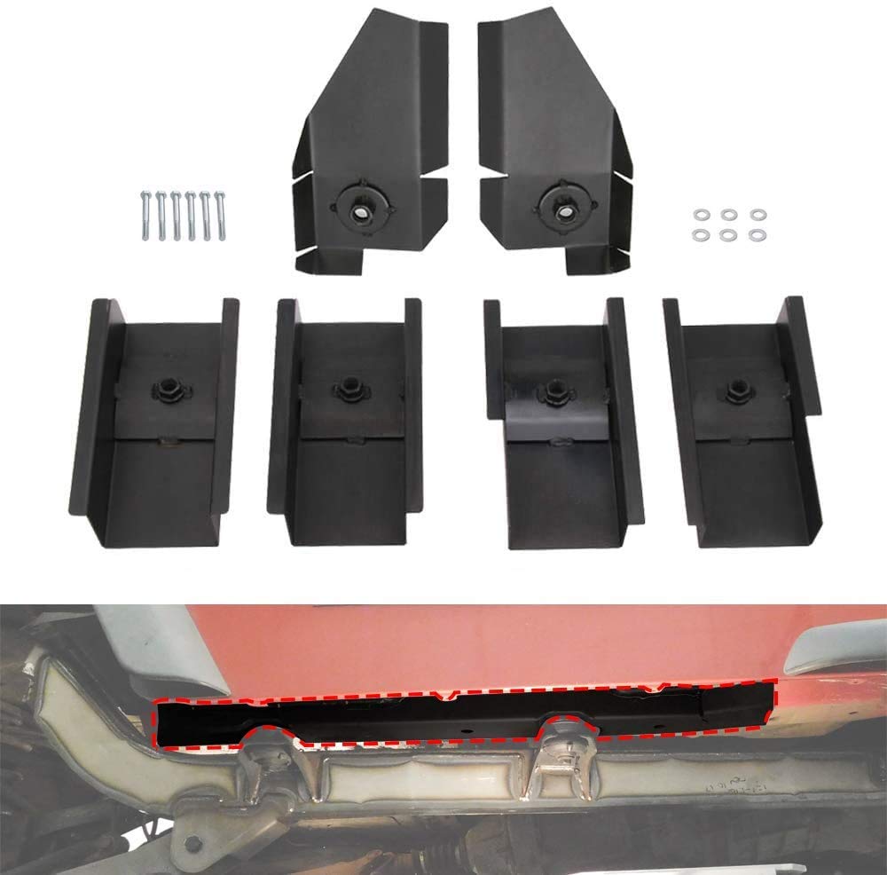 Nixface Full Tub Body Mount Repair Kit Replacement For Jeep Wrangler Tj 1997-2006 (Front Rear Middle)