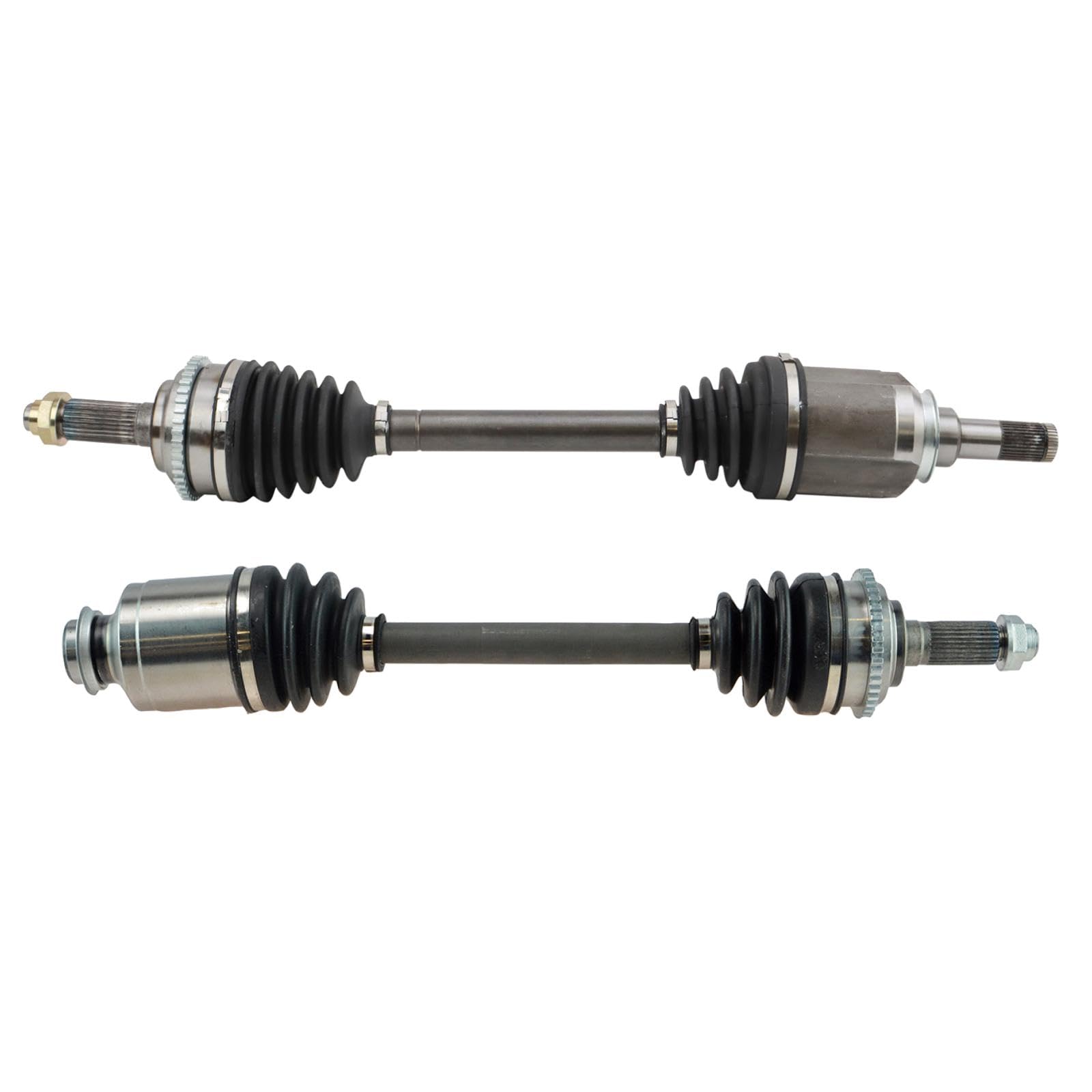 TRQ Front CV Axle Shaft Assembly Set Compatible with 10-12 Fusion 10-11 Milan 12 MKZ