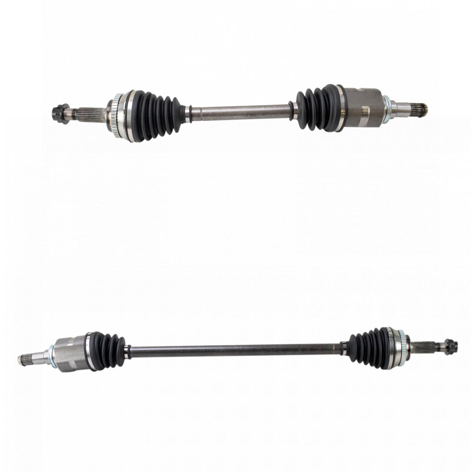 Trq Front Cv Axle Shaft Assembly Set Compatible With 2009-2010 Pontiac Vibe 2009-2018 Toyota Corolla 2009-2013 Matrix