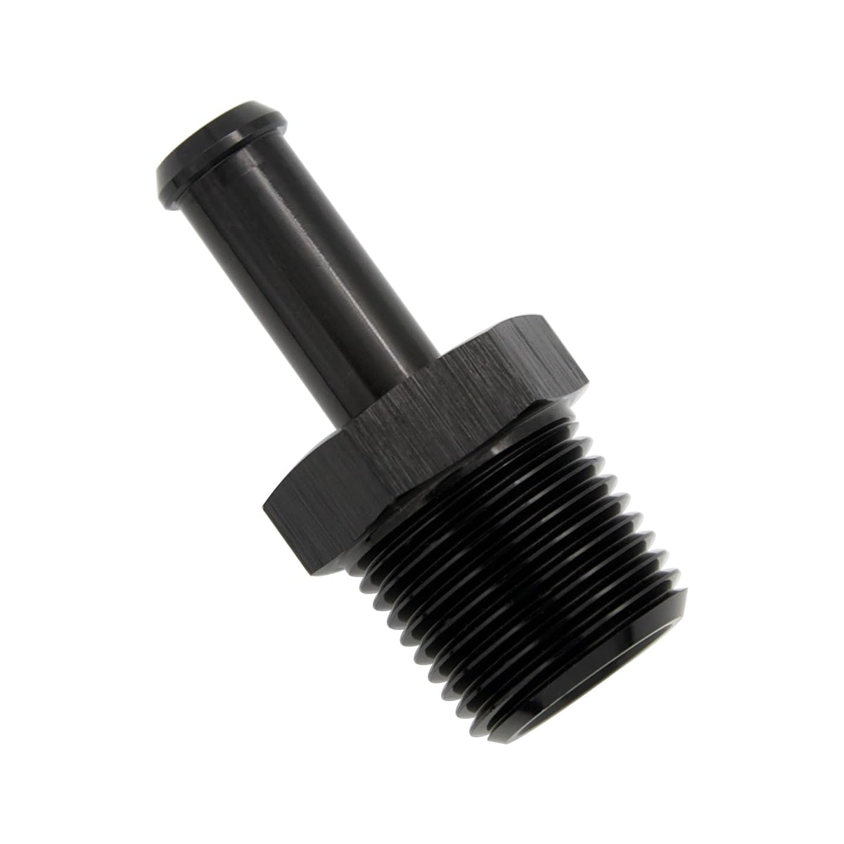 KRD PERFORMANCE Aluminum Straight 3/8 NPT Male to 5/16(7.9mm) Hose Barb Push On WBCARB0BYD69ZDV