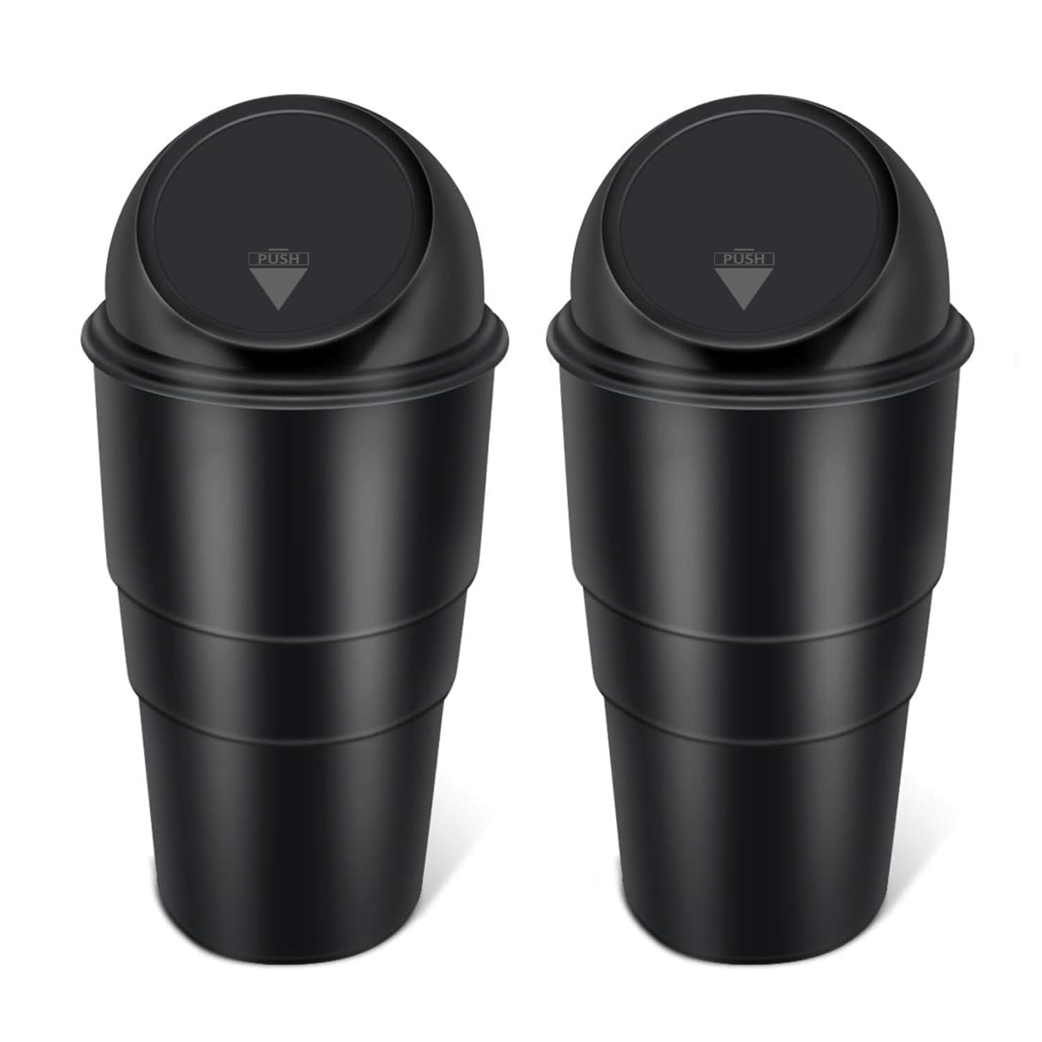 KA10 Car Dustbin  car accessories 2025 | 2 pc of car dust bins | Plastic Car Trash Bin | Car Trash Can | Mini Car Trash Bin | P