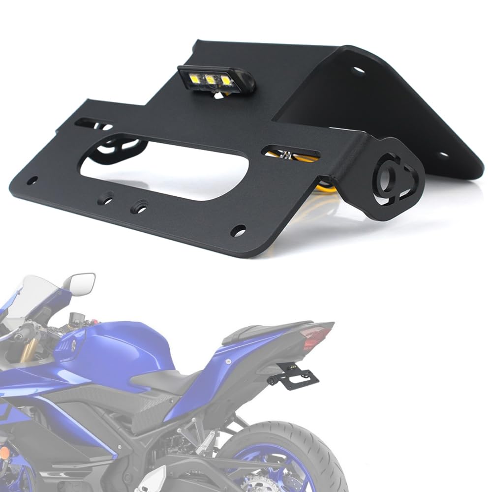Xitomer Fender Eliminator Fit For Yzf-R25 Yzf R3 Mt-25 Mt-03 2015-2024 Yzf-R3 2025 Fender Eliminator Kits Tail Tidy With Led License Plate Light