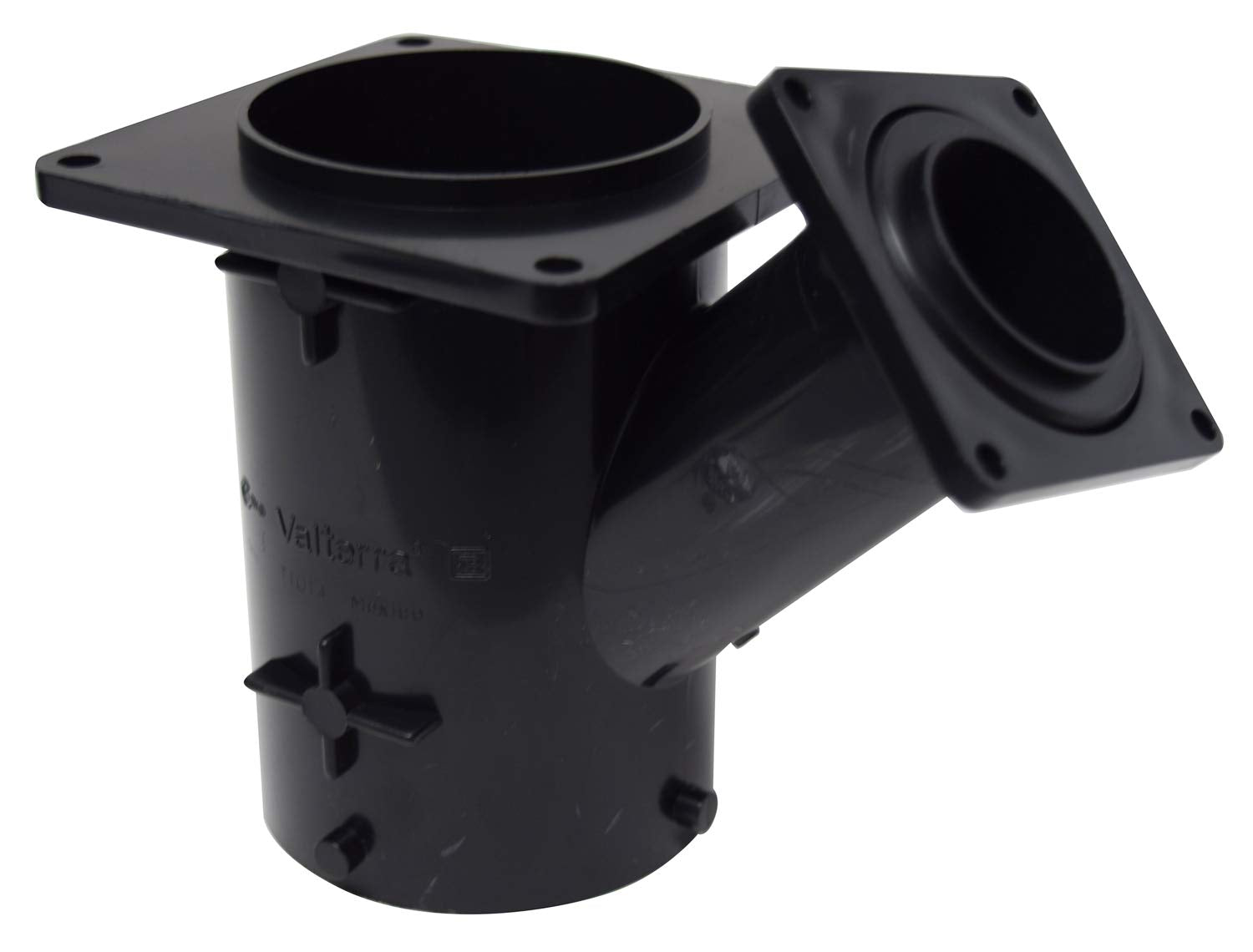 Valterra T1014 3'' Wye Reducing With 3'' Bayonet X 3'' Stationery Flange X 1-1/2'' Rotating Flange