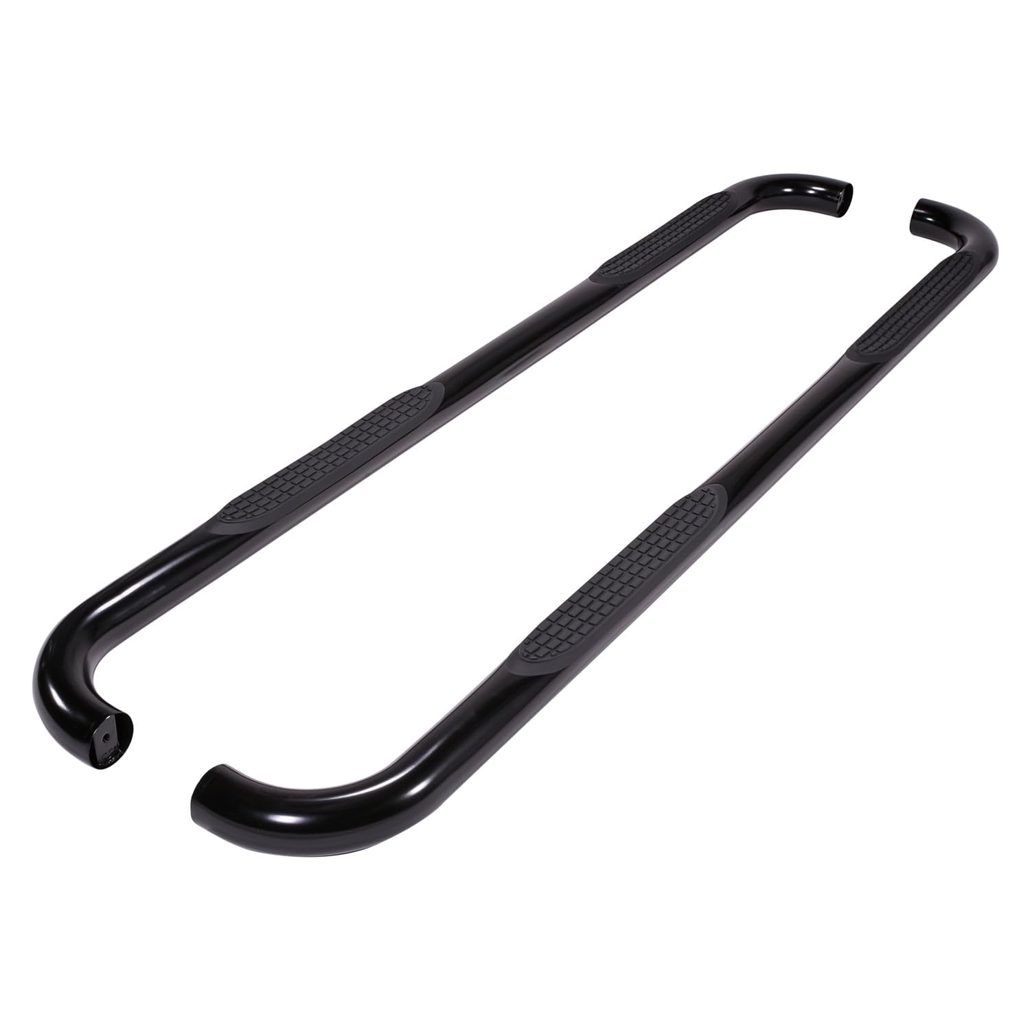 TrailFX 1110134043 Black 3 Round Step Bar