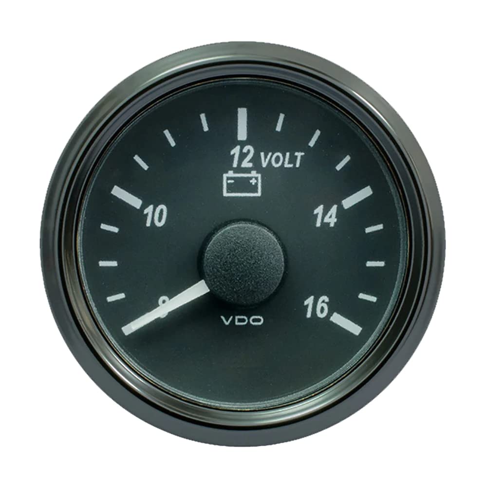 Vdo Singleviu 52Mm (2-1/16'') Voltmeter F/12V Systems
