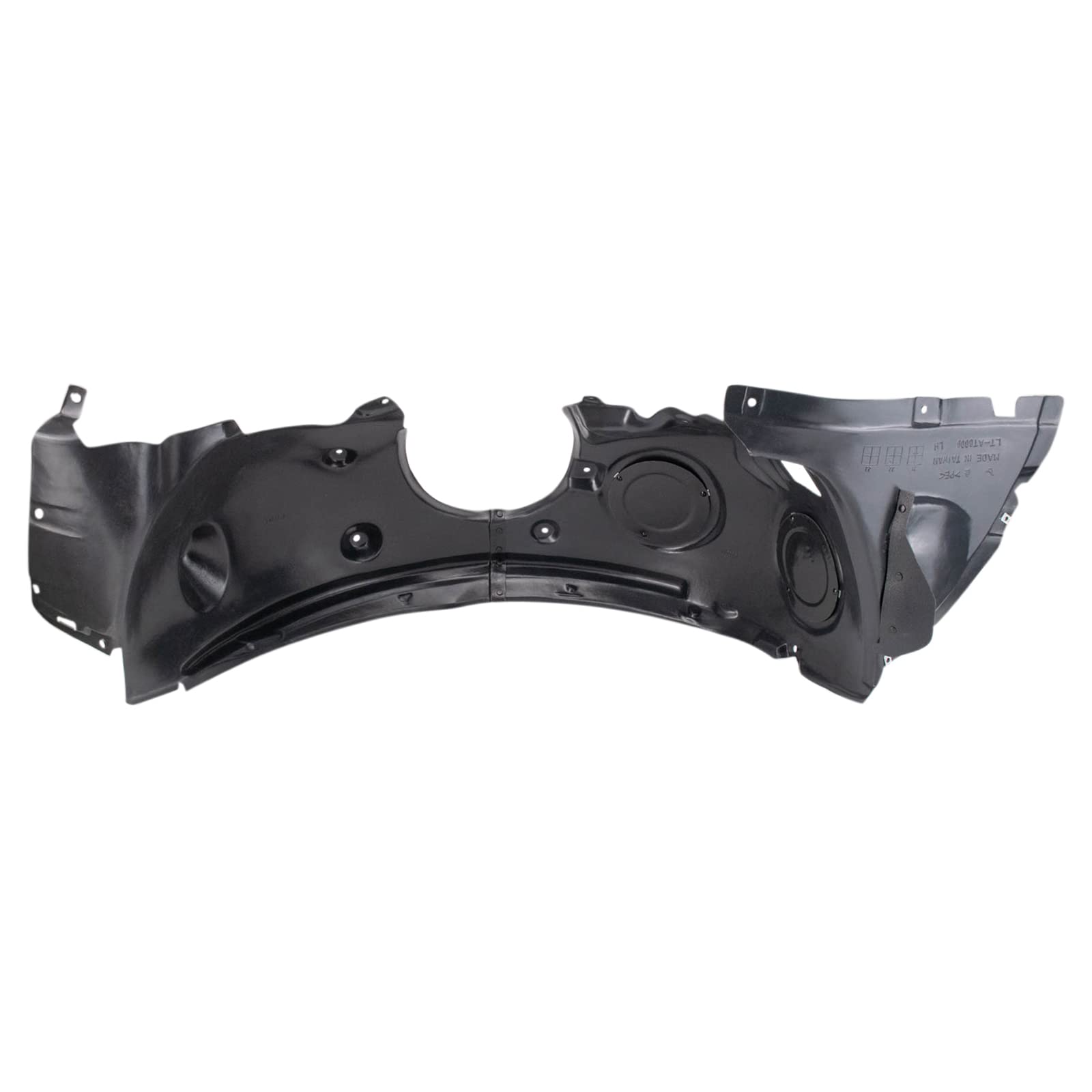 Trq Front Inner Fender Liner Set Compatible With 2014-2021 Mini Cooper Mc1248106 Mc1249106
