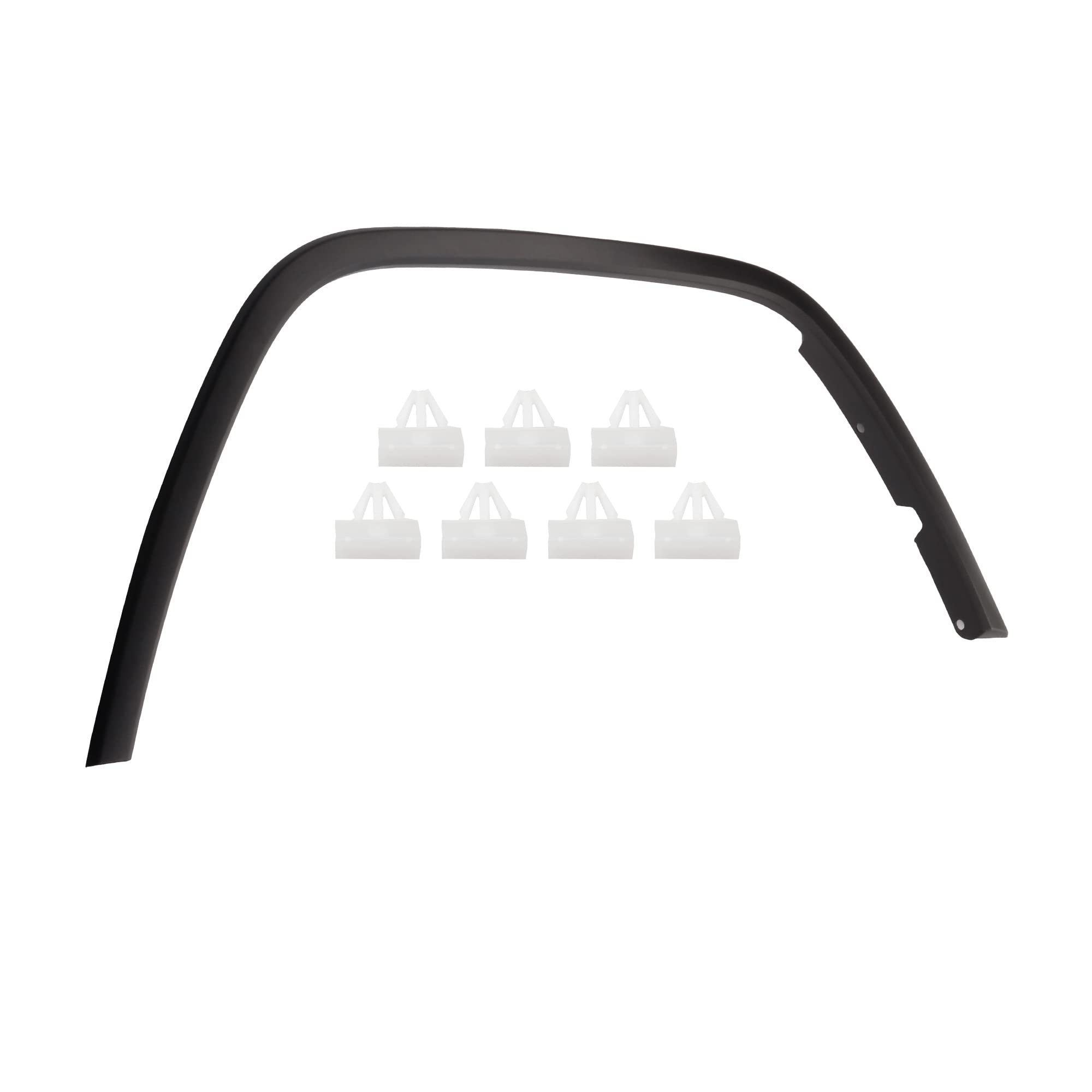 Dasbecan Front Right Fender Trim Fender Flare Compatible With Jeep Grand Cherokee 2011-2016 Replaces# CH1291106 1MP38RXFAE Fende