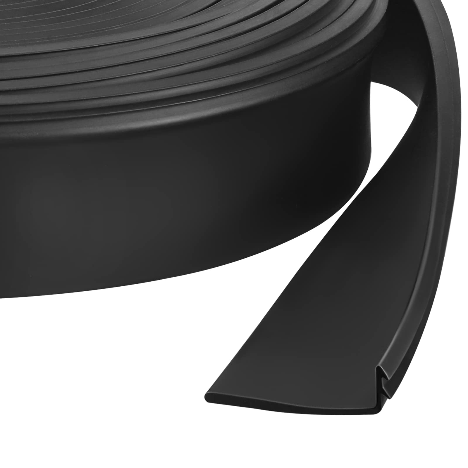 Tallew Rv Slide Out Seal Rv R854056 Slide Out Seal Clip Rubber Wiper Seal, 1-1/2 Inch Wide, 25 Foot Roll, Black Rv Slide Out Wea