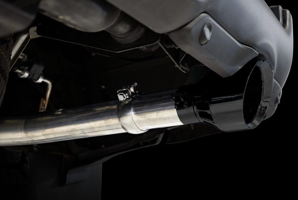AWE Tuning Cat-Back Exhaust for 19-21 RAM 1500 5.7L - Dual Rear Exit, Diamond Black Tips, Model 3015-33006, One Size