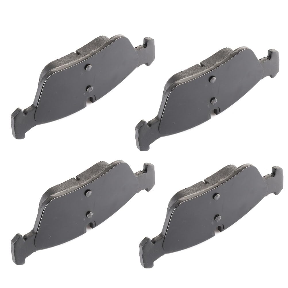 Automuto 4Pcs Front Semi-Metallic Disc Brake Pads Set D781 For Bmw 318I 318Is 318Ti 320I 323Ci 323I 323Is 325Ci 325I 325Is 325Xi