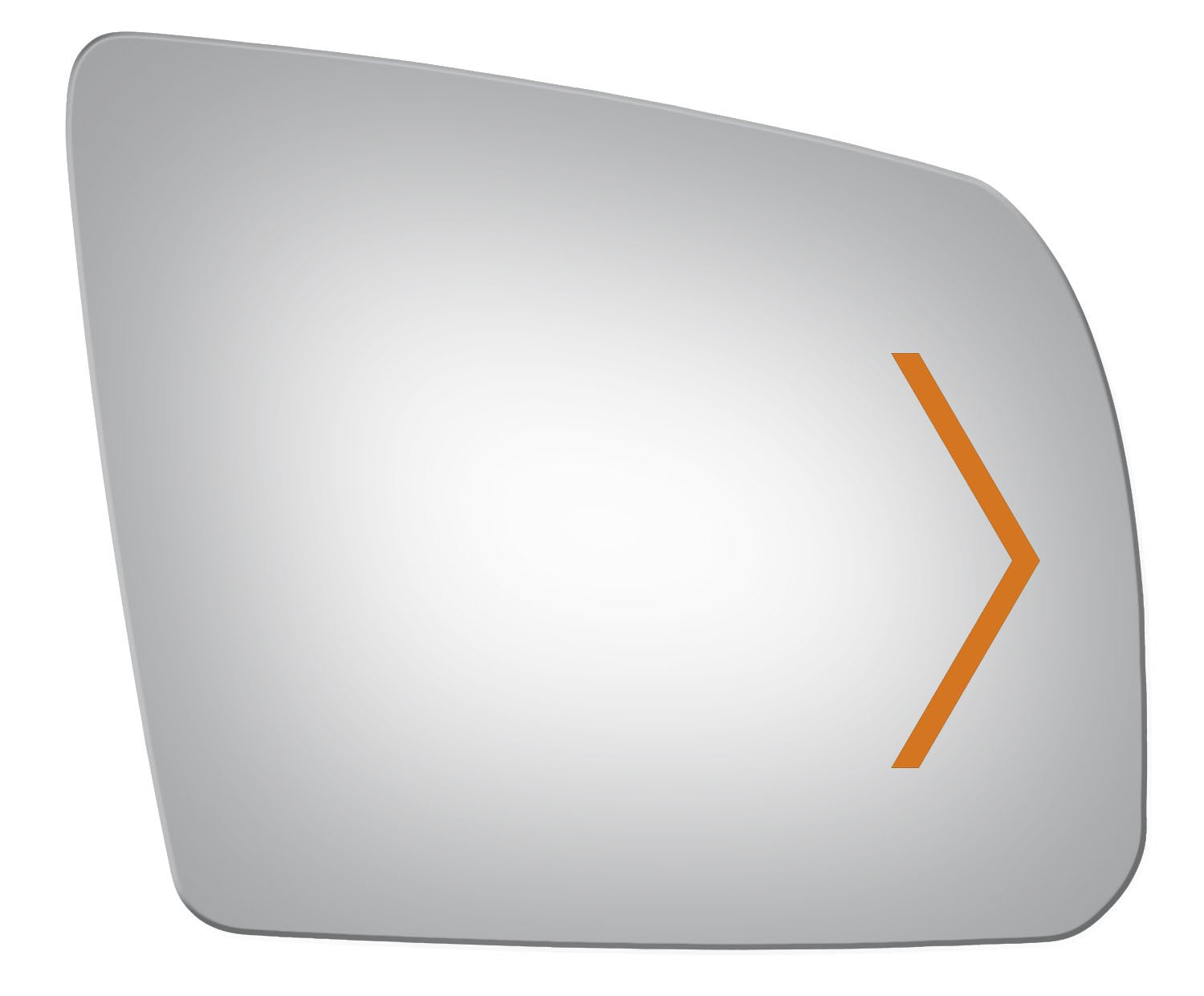 Burco 5264S Convex Passenger Side Power Replacement Mirror Glass (Mount Not Included) compatible with 2007-2016 Toyota Tundra, 2008-2016 Toyota Sequoia