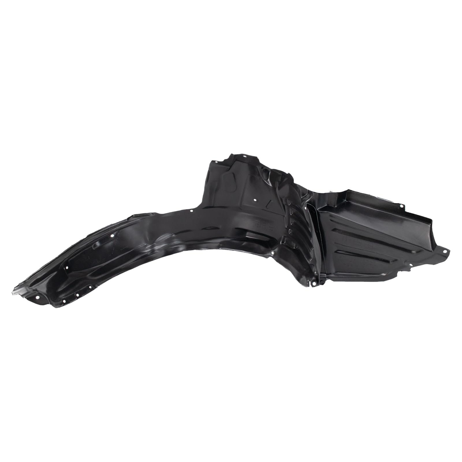 Trq Front Inner Fender Liner Set Compatible With 2012-2014 Subaru Impreza Su1248124 Su1249123