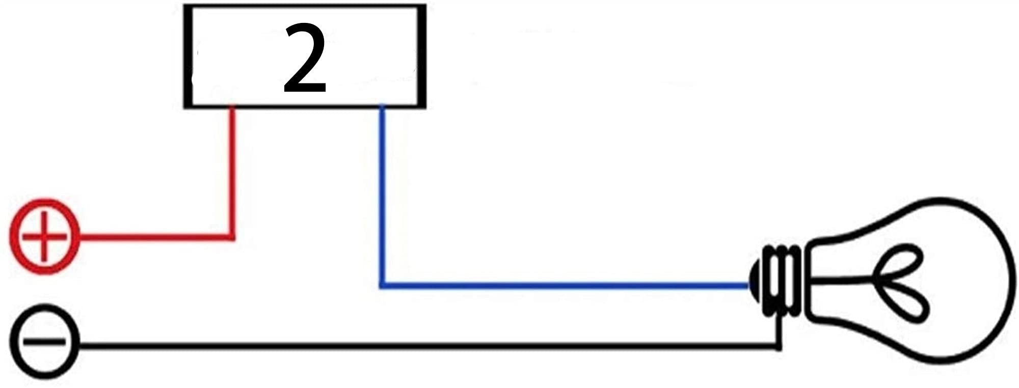 RAYANA 12V Motorcycle Handlebar Waterproof Control Switch CNC Aluminum for 7/8'' 23mm(22mm) Diameter Handlebar (for Spotlight He