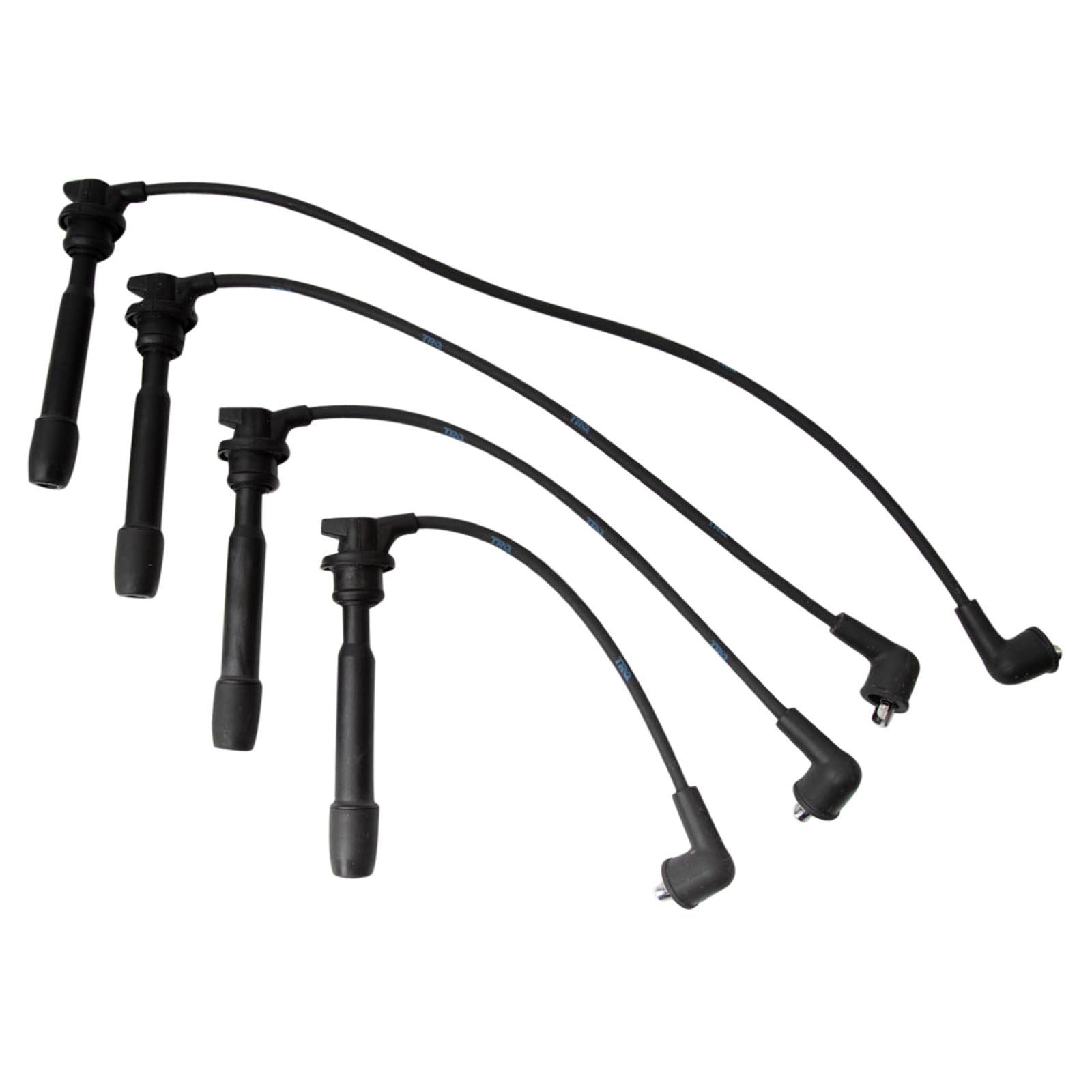 Trq Spark Plug Wire Set Compatible With 2003-2008 Hyundai Tiburon