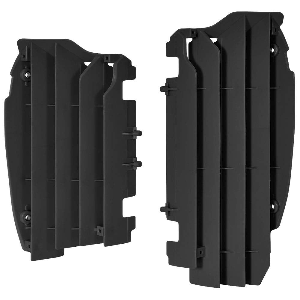 Polisport Radiator Louvers Black For Kawasaki Kx450F 2012-2015
