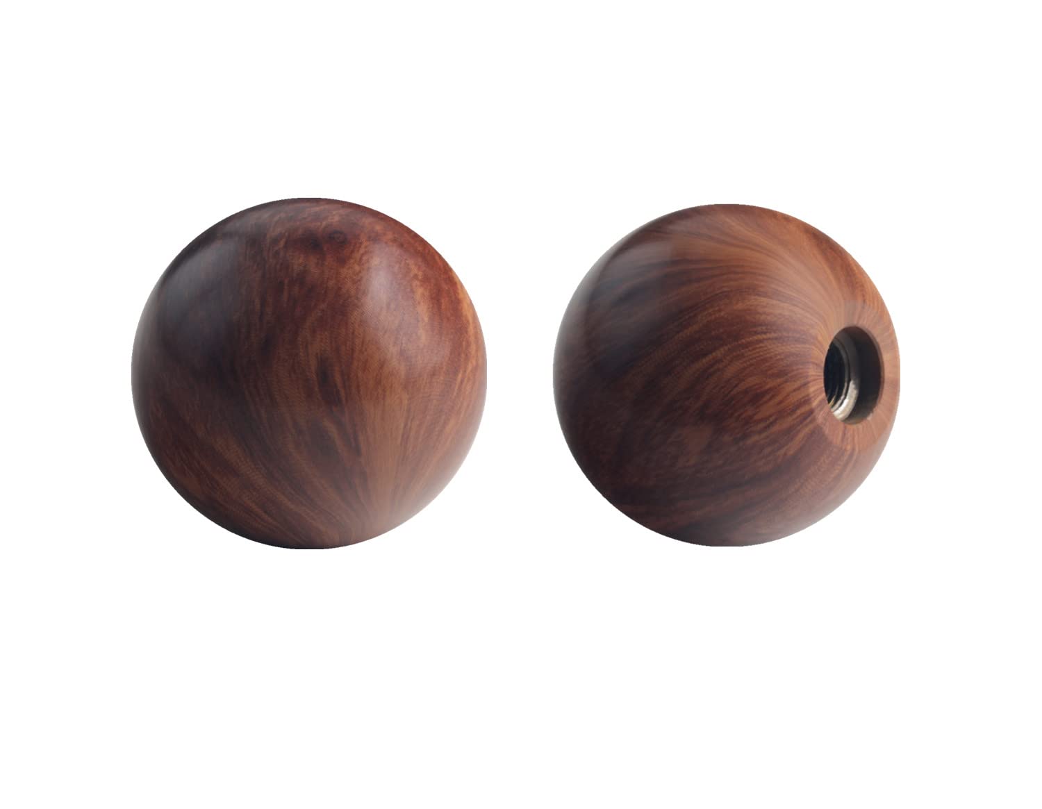 Dewhel Wooden Universal Manual Aluminum Shift Knob 200 Gram Weighted Gear Shift Knobs M10X1.5 M12X1.25 M10X1.25 M8X1.25