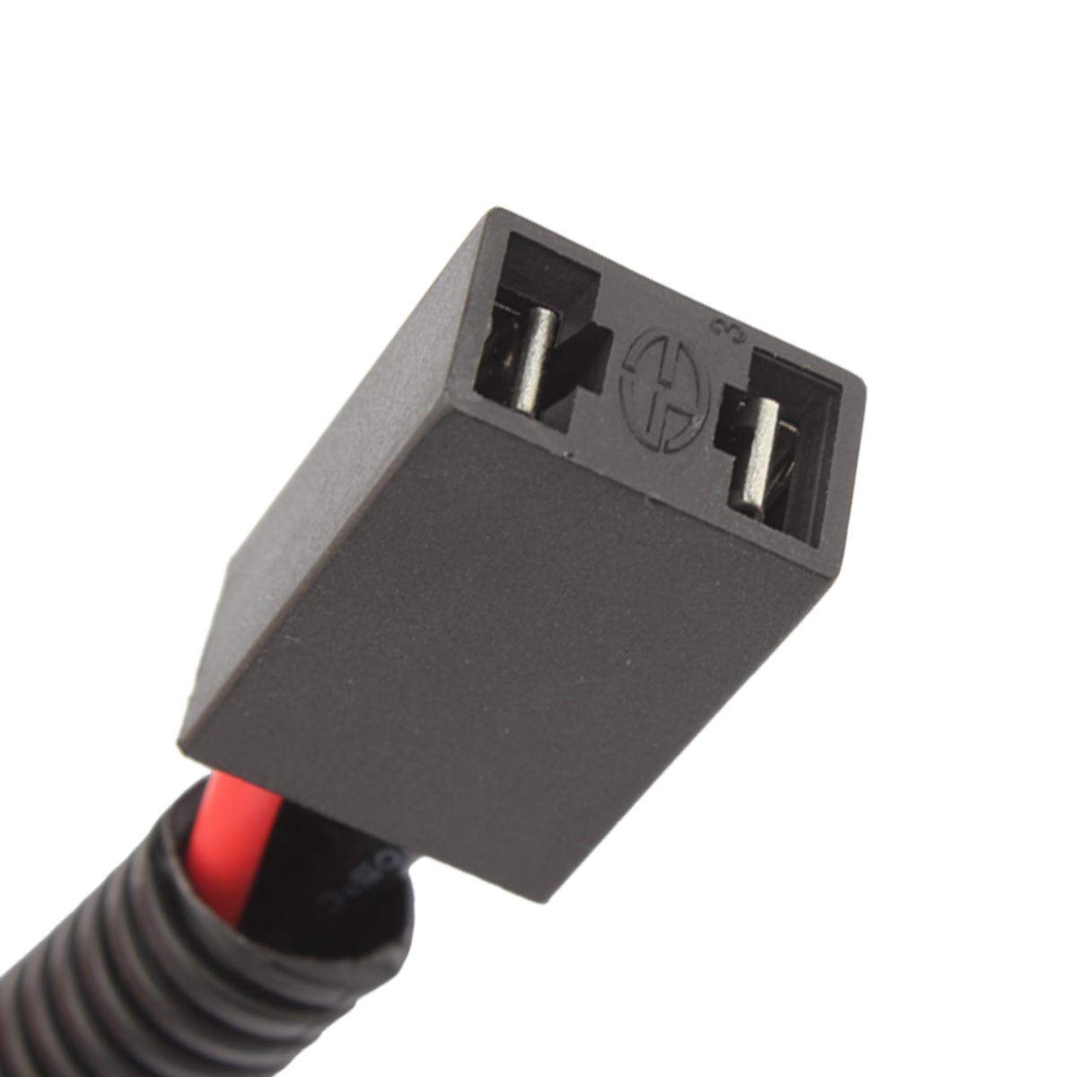Tomall H11 To H7 Light Blub Retrofit Wiring Harness Connector Socket Adapter 12Cm(5Inch)