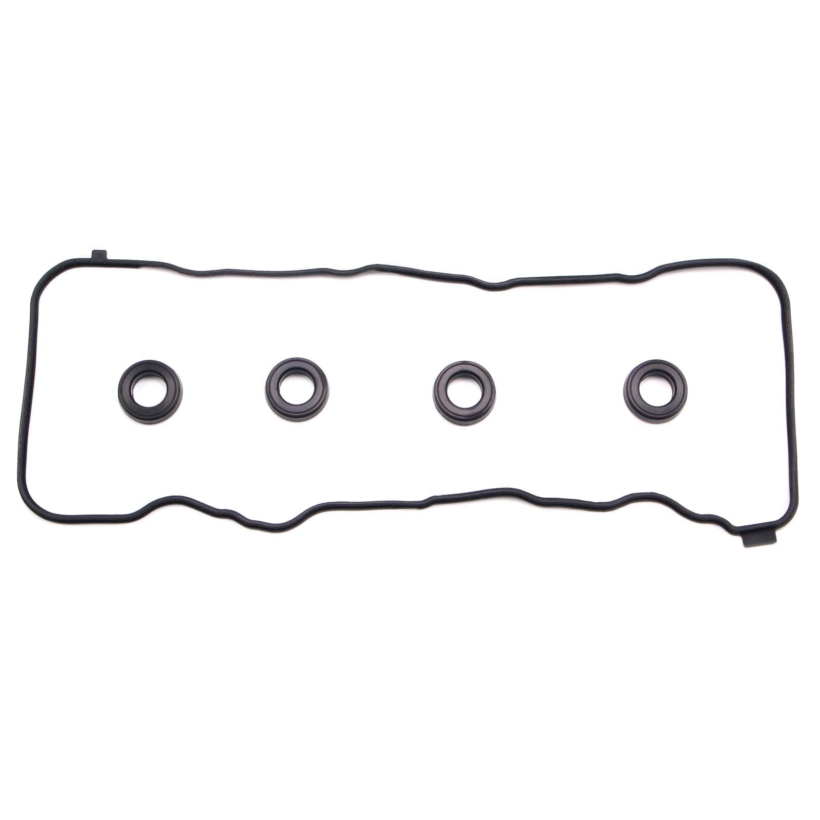 AUCERAMIC VS50741R Engine Valve Cover Gasket Set Fit for 2006-2015 Honda Civic 2016-2017 HR-V 2013-2015 Acura ILX 1.8L 2.0L L4 1