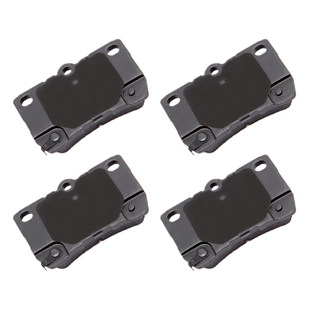 Cciyu D1113 Rear Semi-Metallic Disc Brake Pads Kit For Lexus Gs300 2006, Gs350 07-11, Gs430 06-07, Gs460 08-11, Is250 06-13, Is3