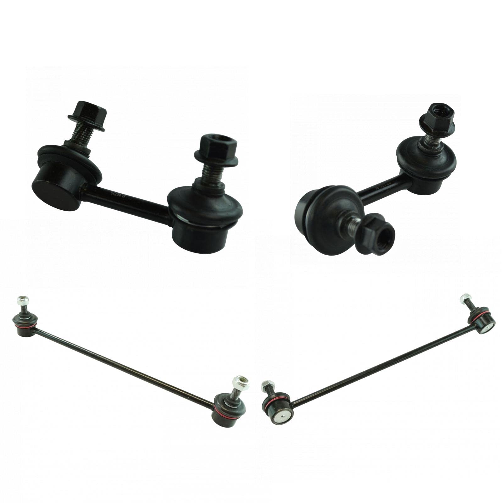 Trq Front & Rear Sway Bar Stabilizer Link Set Compatible With 2013-2021 Acura Ilx 2012-2015 Honda Civic