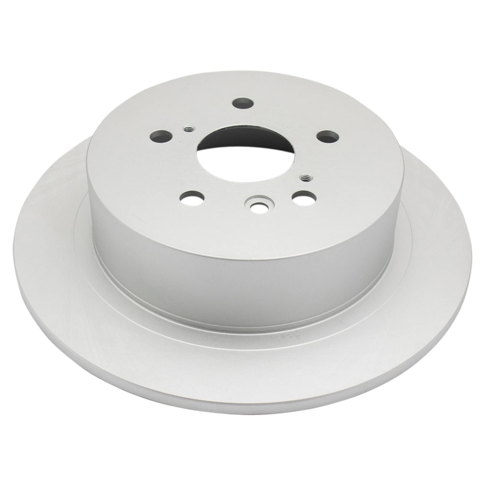 Trq Rear Brake Pad & Rotor Kit Brake Pads Brake Rotor Ceramic Solid Premium G-Coated Compatible With 2008-2013 Toyota Highlander