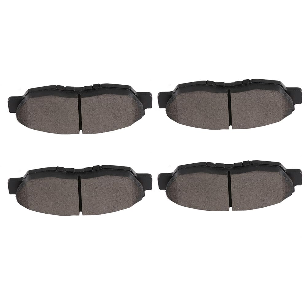 SCITOO Disc Brake Pads Kits D1578-8791 Semi Metallic Front Brake Pads Set Fit For Honda For Civic 2012-2014