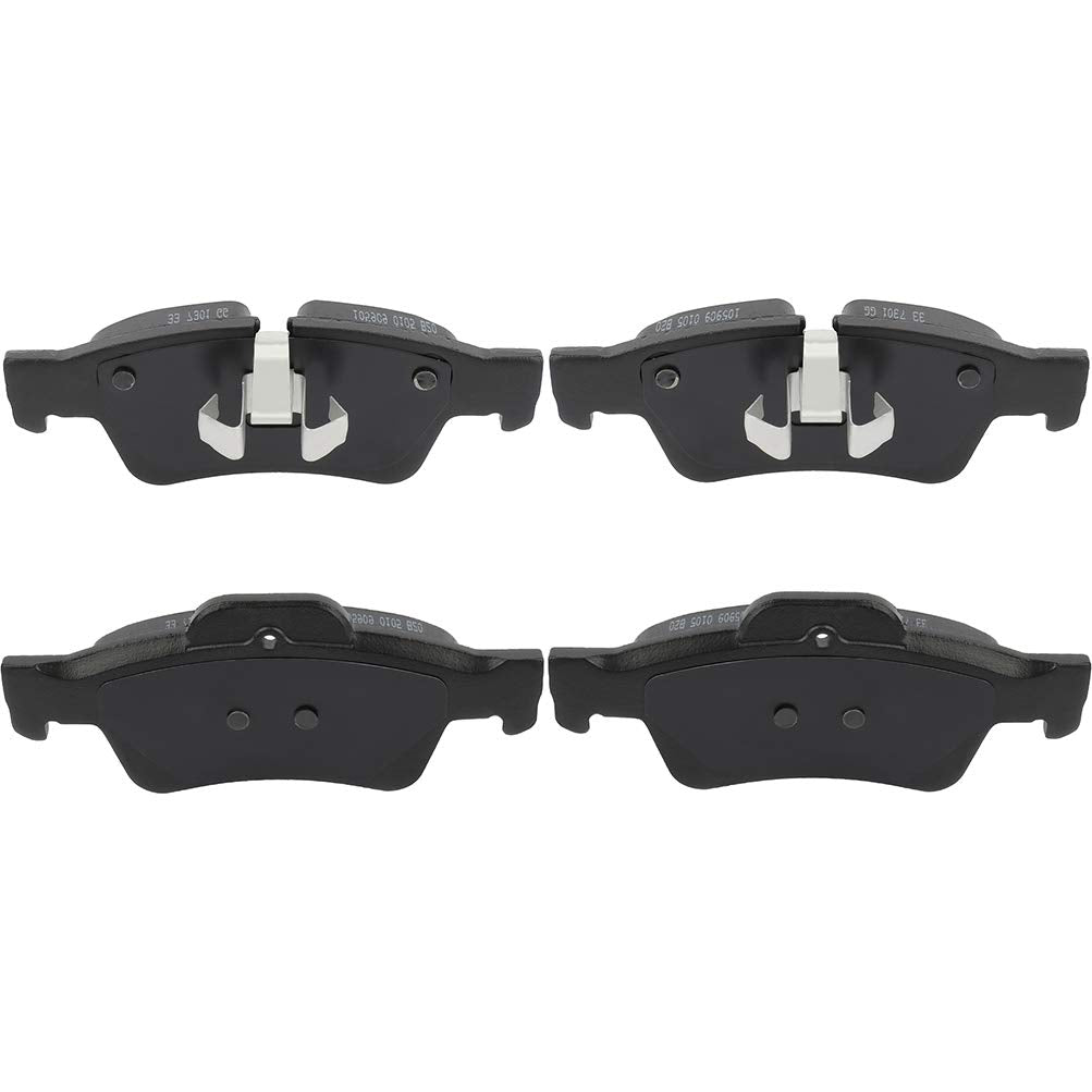 Cciyu D1122 Professional Ceramic Rear Brake Pads Set Fit For Benz G55 Amg,G63 Amg,G65 Amg,Gl3,Gl350,Gl450,Gl550,Ml3,Ml350,Ml450,