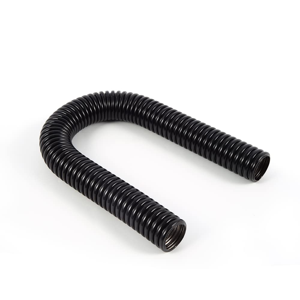 Mishimoto Mmah-U24Bk Universal Flexible Stainless Steel Radiator Hose Kit, 24”, Black