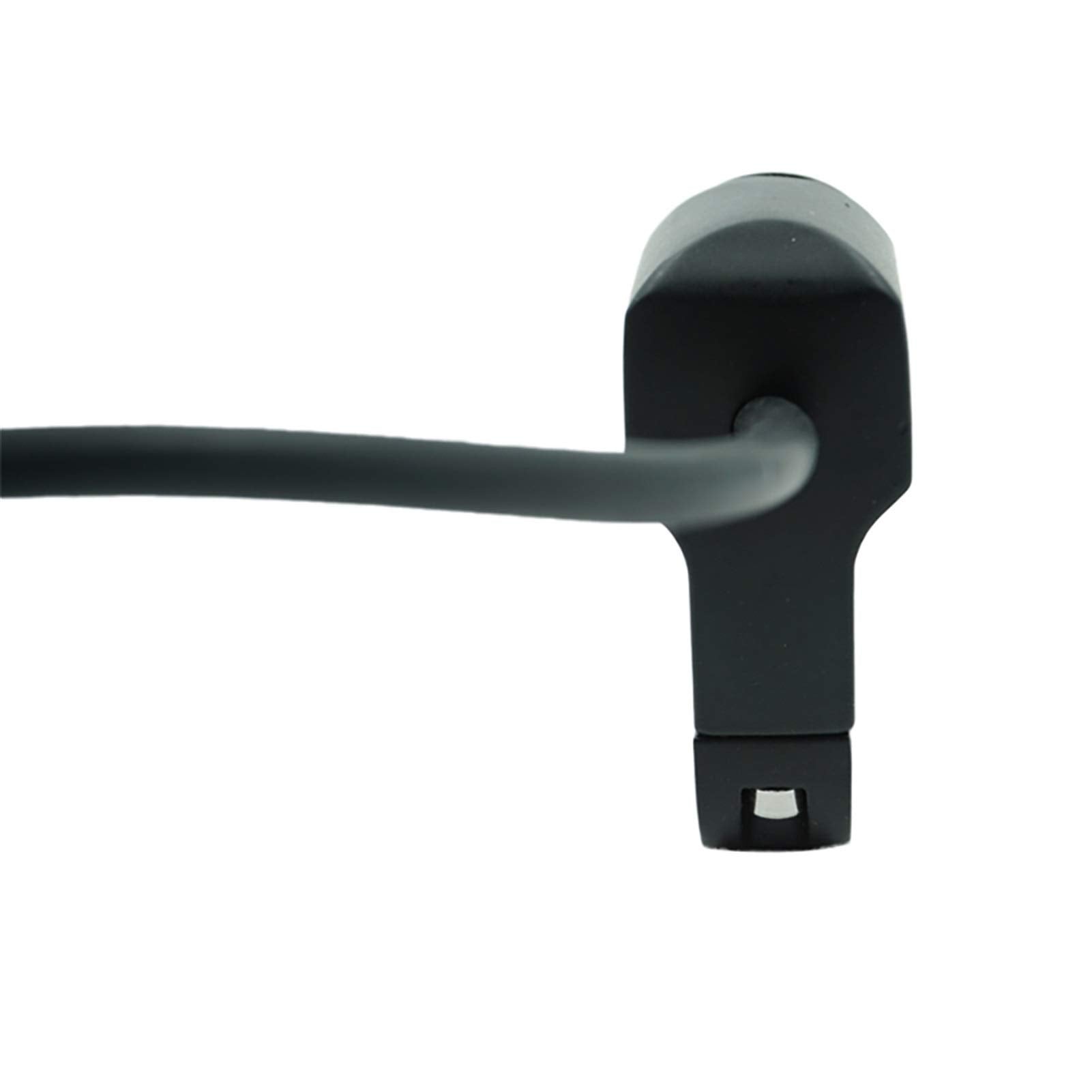 RAYANA 7/8'' 22mm Motorcycle Handlebar Switch Waterproof Push Button for Horn Start Button Switch Aluminum Alloy (RED-Momentary