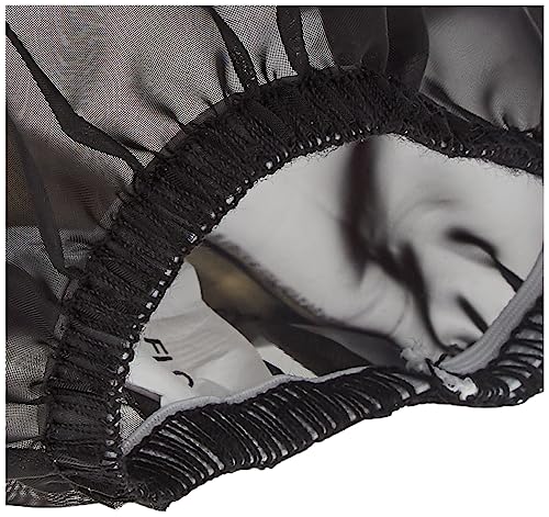 Outerwears Air Filter Wrap, Pre Filter, Round, 3.5 In Diameter, 6 In Tall, Top, Outerwears Logo, Polyester, Black, Each