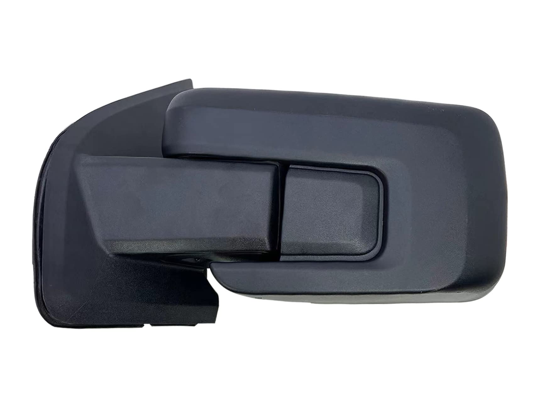 Replacement Driver Left Side Door Mirror Textured Back Cover Power Adjustment And Heated Glass Without Blinker For Ford F-150 From 2021 To 2023