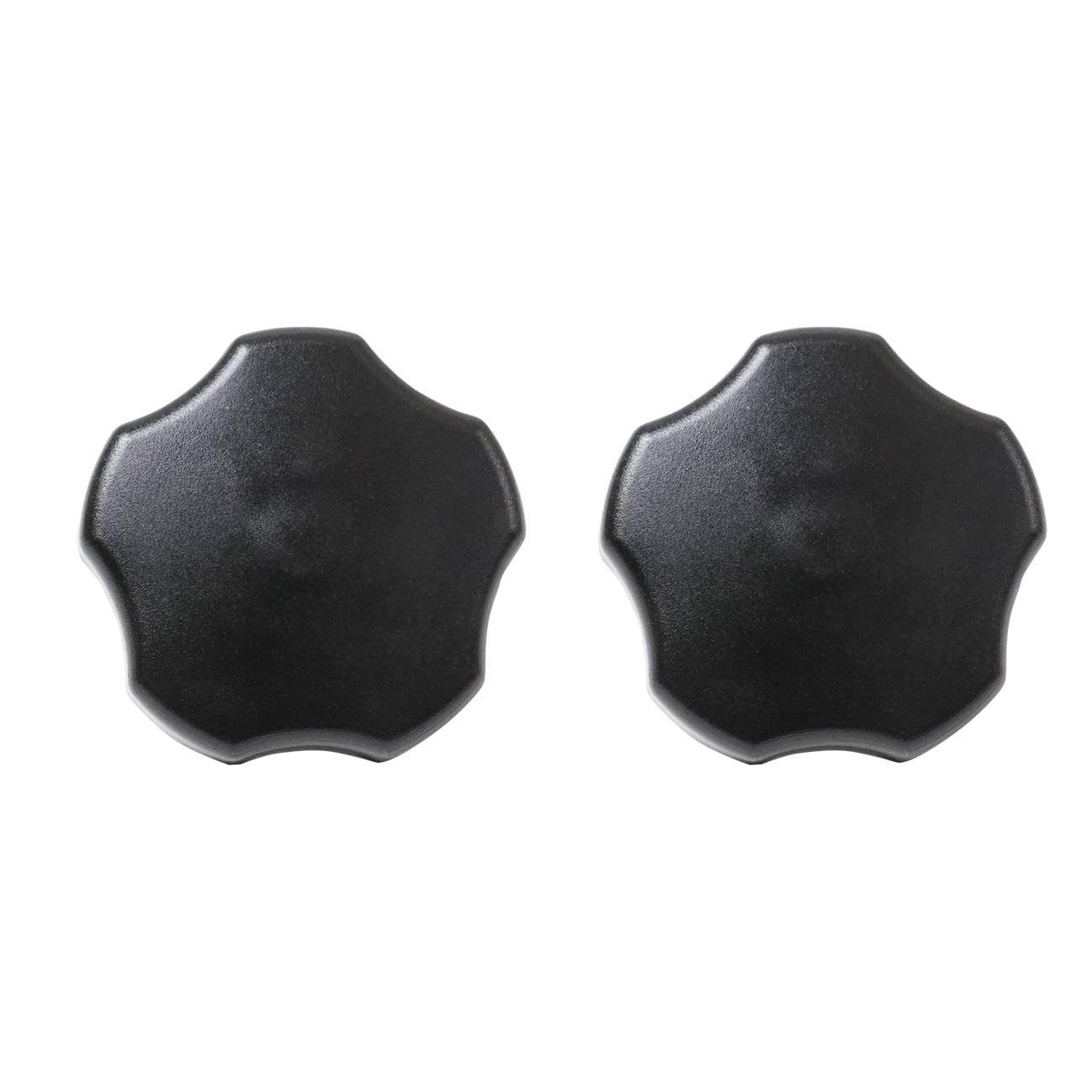 Kolemo 2 Pcs Soft Top Window Frame Knobs With Pin Compatible With For 1997-2018 Jeep Wrangler Tj Jk 2004 2005 2006 2007 2008 2009 2010 2011 2012 2013 2014 2015 2016 2017 Door Surround Knob Screws Kit